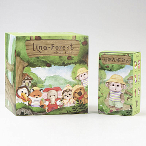 Набор Lina TeddyTales "Лесные зверята",S , 6 шт